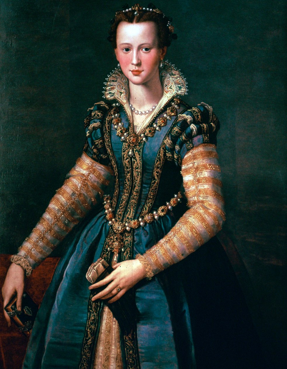 マリア・デ・メディチ、1555年。 作： アレッサンドロ・アロリ