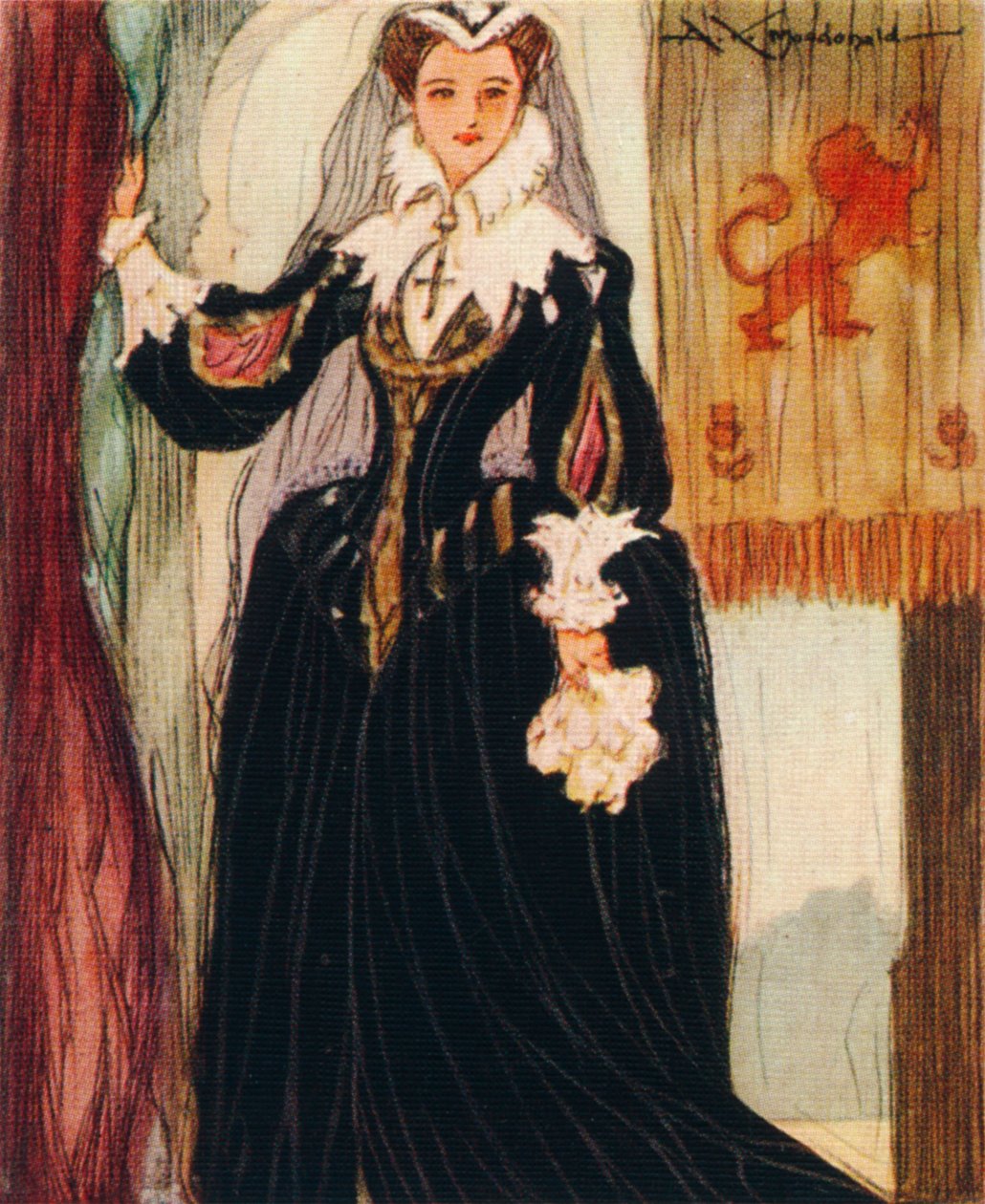 メアリー、スコットランドの女王、1542-1587年、1937年 作： アレクサンダー・K・マクドナルド