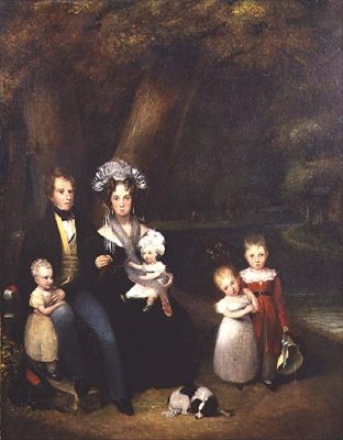 家族団らんや会話のための作品、1840年頃 作： アレクサンダー・ナスミス