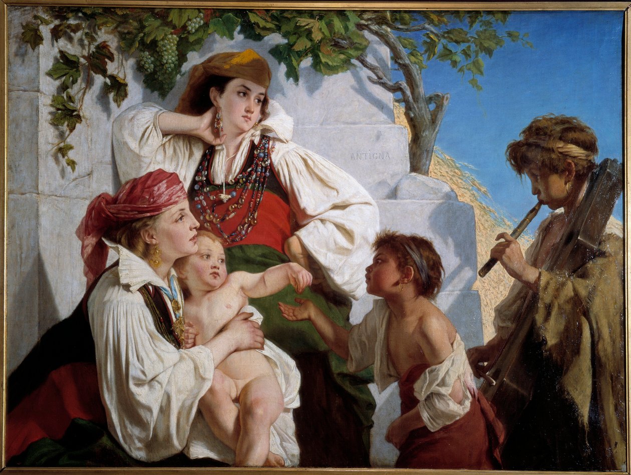 Alexander AntignaによるAnso絵画のアラゴン 作： アレクサンドル・アンティーニャ