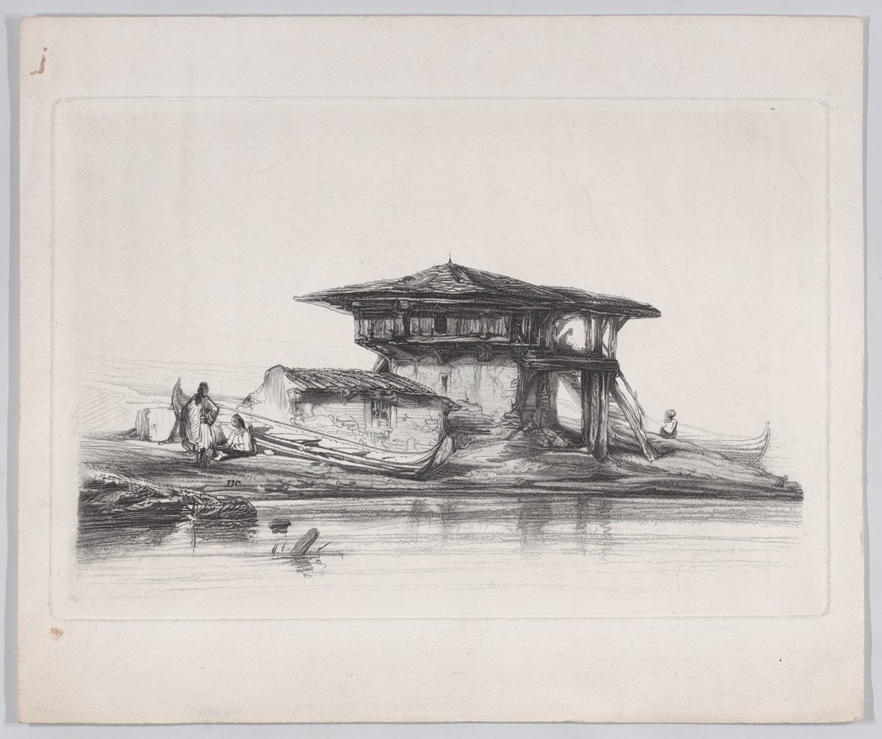 スマーナの家、1839年。 作： Alexandre Gabriel Decamps