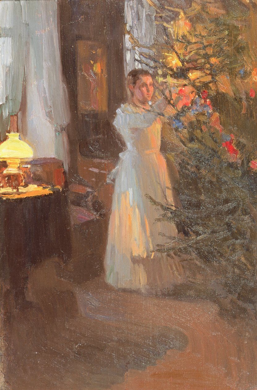クリスマスツリー、1910 作： アレクセイ・ミハイロヴィチ・コーリン