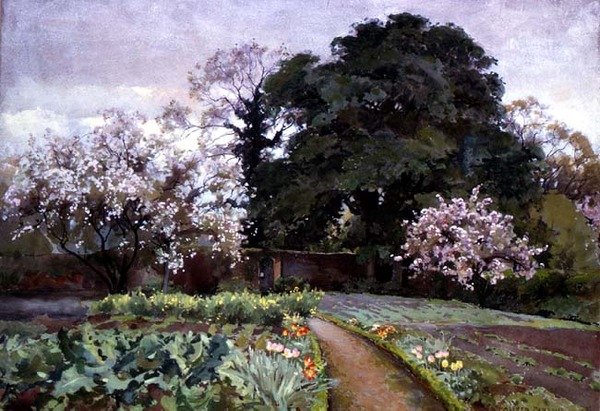 A Kitchen Garden, Frome, Somerset 作： アルフレッド・パーソンズ