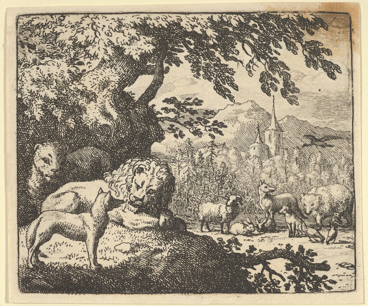 レナードは嘘をつき続ける、1650-75. 作： Allart van Everdingen