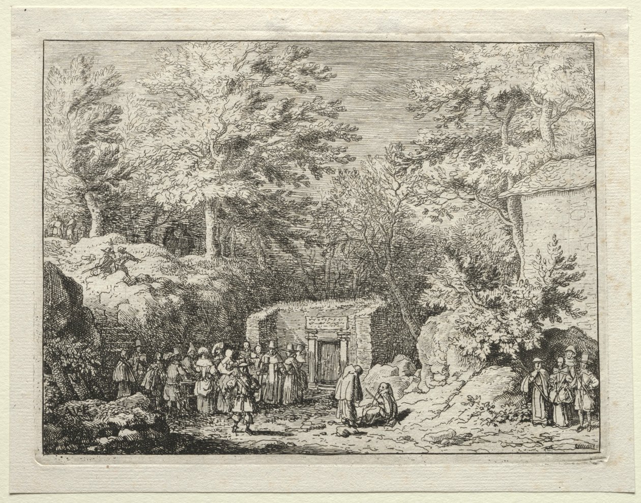 フォーススプリング、1660年代。 作： Allart van Everdingen