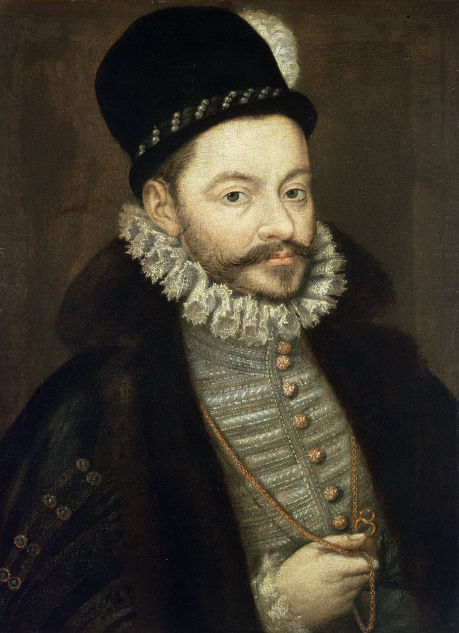 アントニオペレスの肖像（1539-1611）、フェリペII書記 作： アロンソ・サンチェス・コエロ