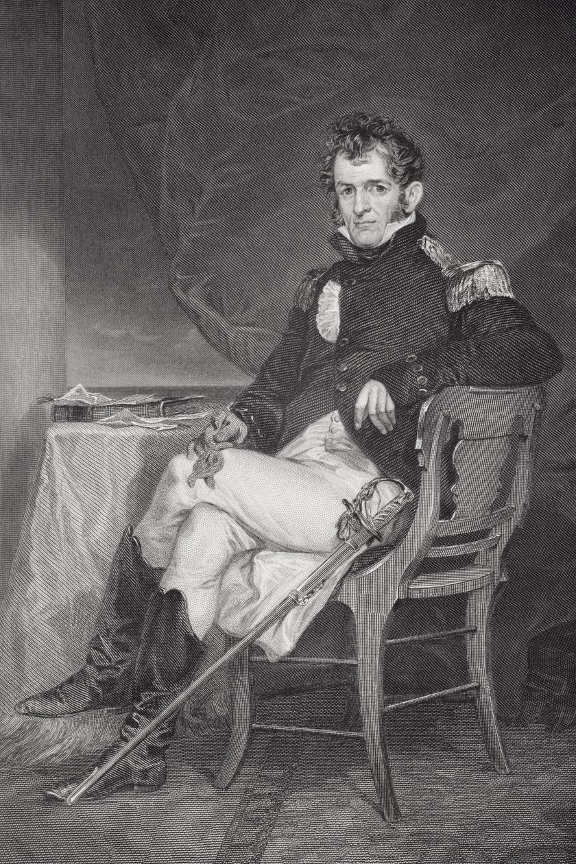 デビッド・ポーターの肖像（1780-1843） 作： アロンゾチャペル