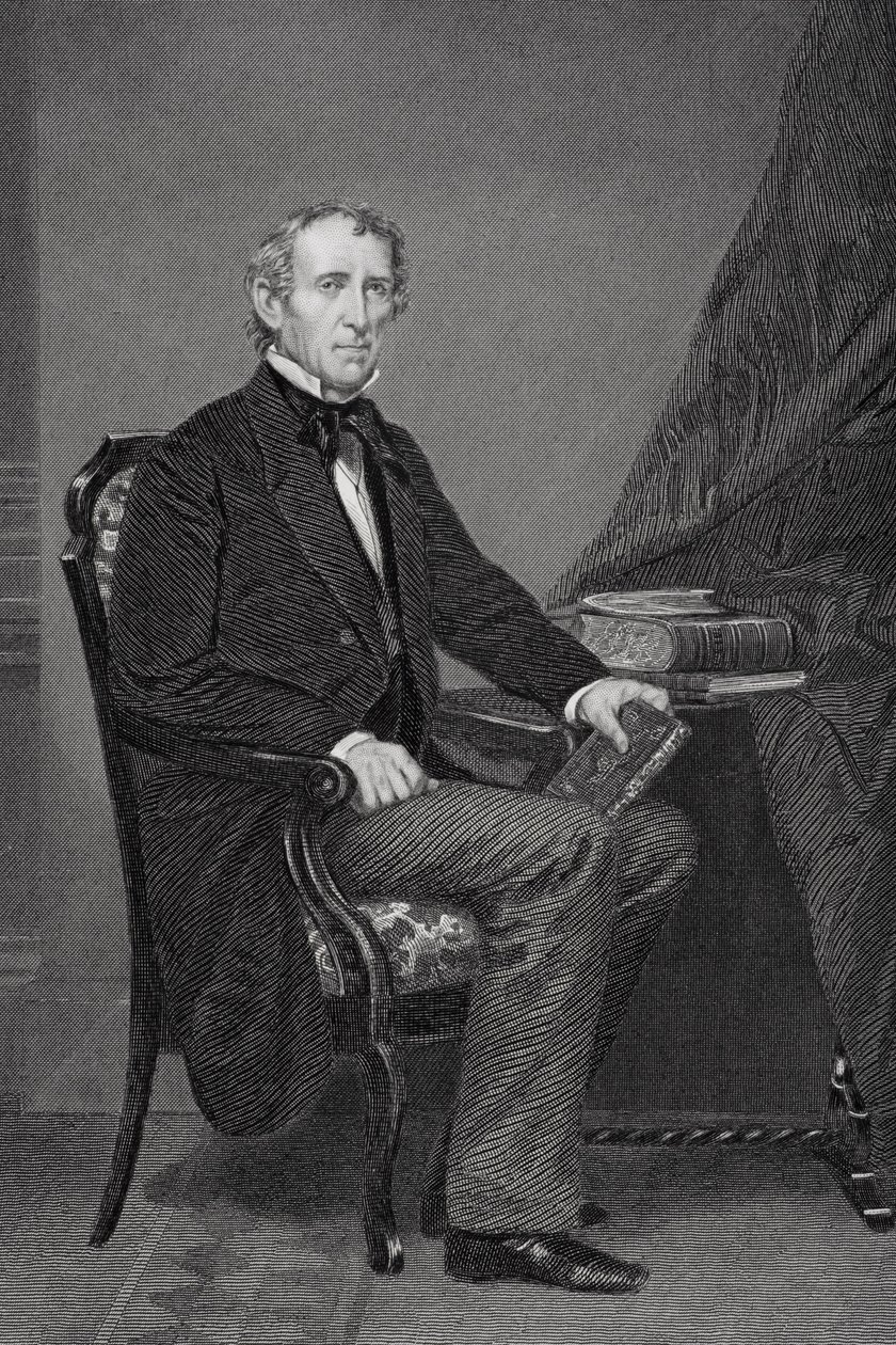 ジョン・タイラーの肖像（1790-1862）（詳細は254658を参照） 作： アロンゾチャペル