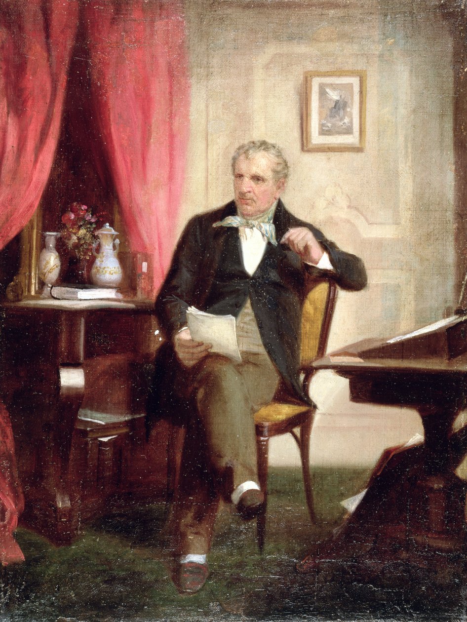 ジェームズ・フェニモア・クーパー（1789-1851）（保存後） 作： アロンゾチャペル