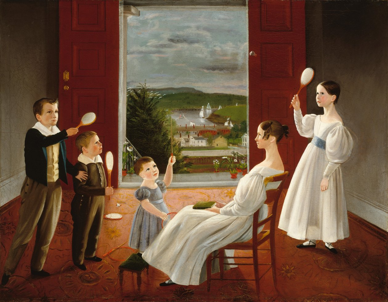 ネイサンスターの子供、1835年。 作： アンブローズ・アンドリュース