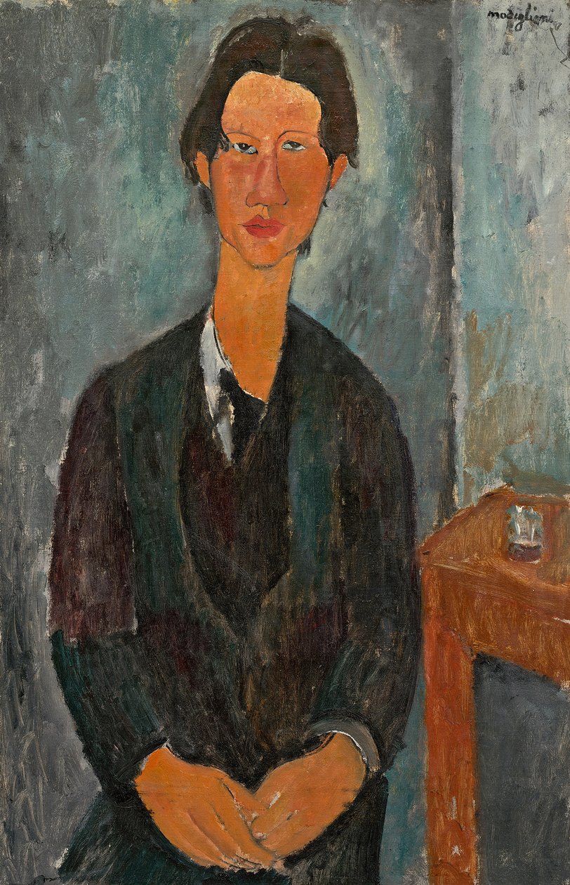 Chaim Soutine、1917 作： アメデオ・モディリアーニ