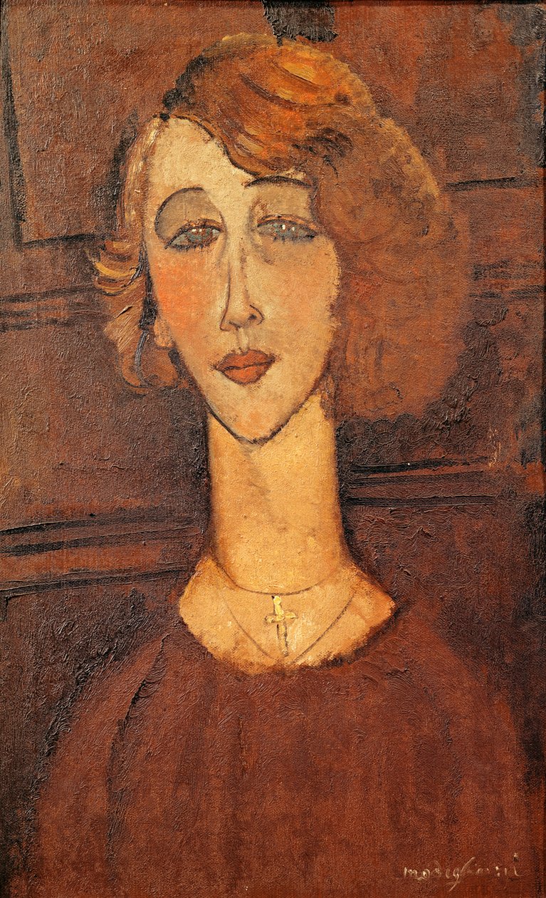 レニー、1917 作： アメデオ・モディリアーニ