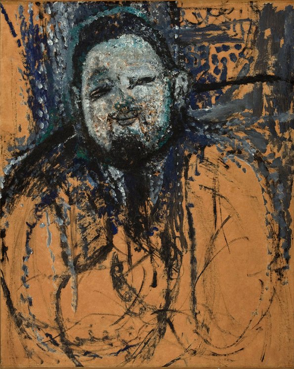 ディエゴリベラの肖像画 作： アメデオ・モディリアーニ
