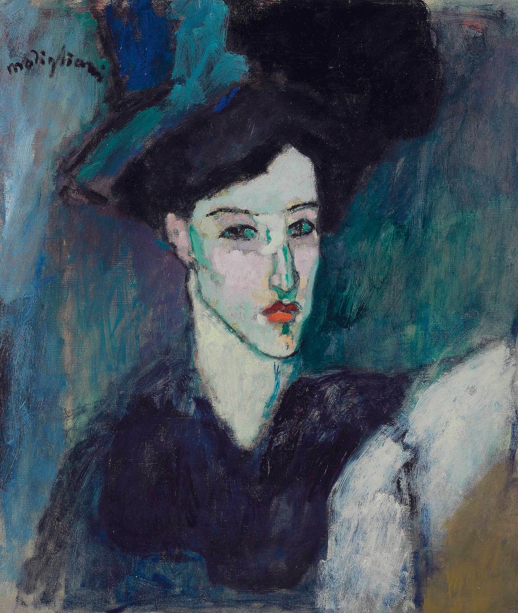 ドイツ語：The Jewess ジュウェス 作： アメデオ・モディリアーニ