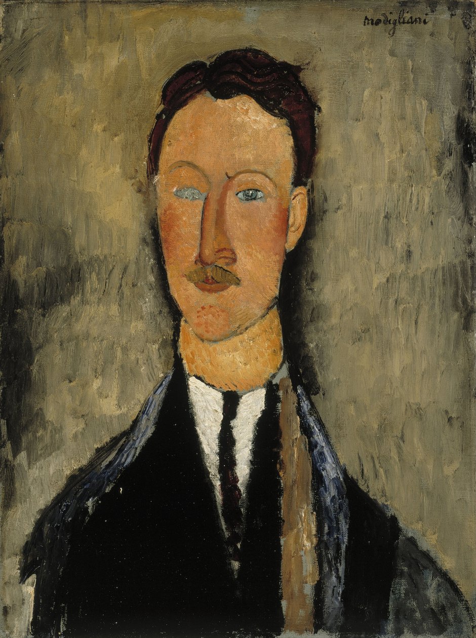 LéopoldSurvage 1879-1968の肖像 作： アメデオ・モディリアーニ