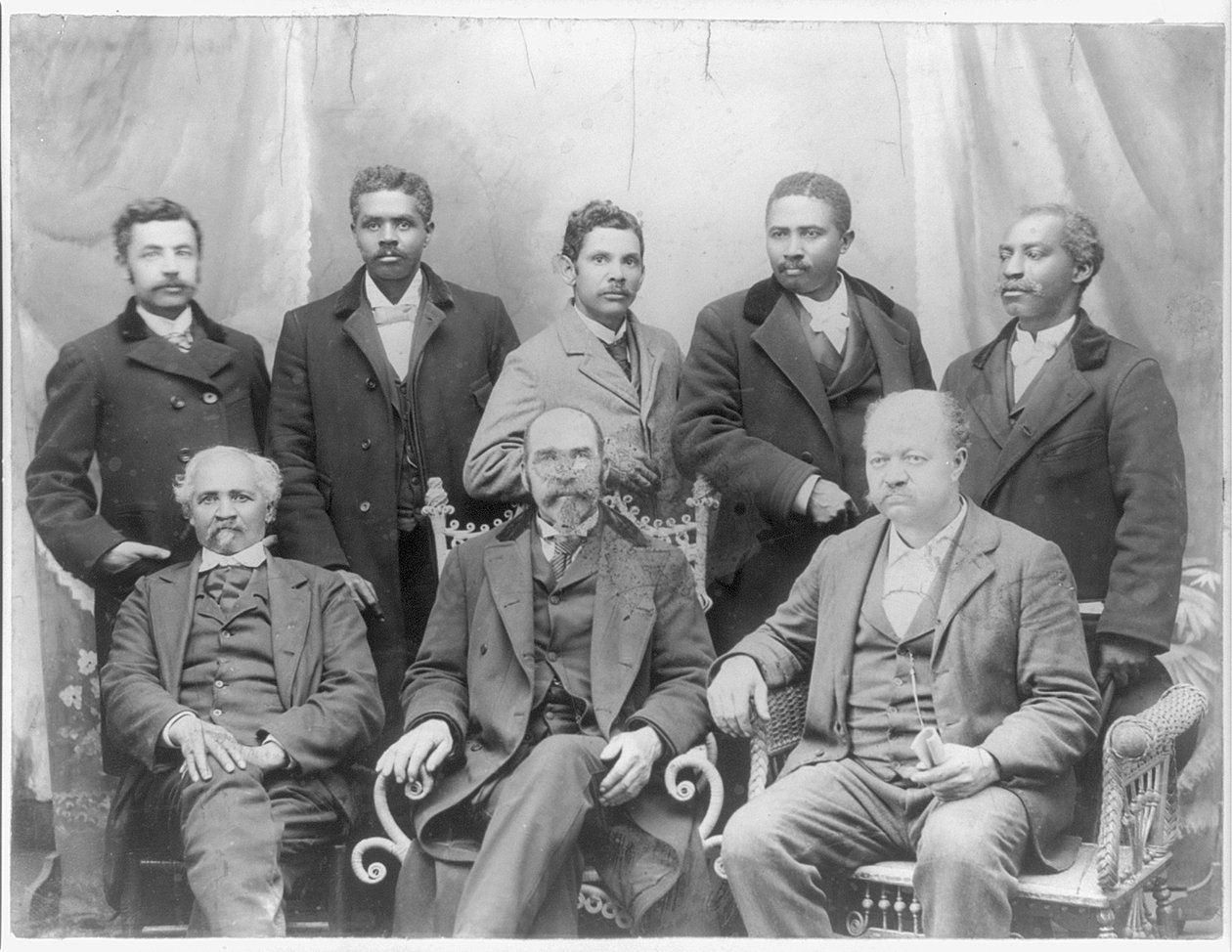 コールマン製造会社の取締役会、ノースカロライナ州コンコード、c.1899 作： アメリカの写真家