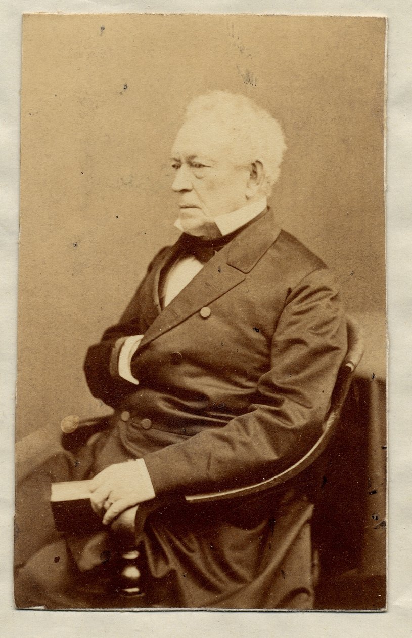 エドワードエバレット（1794-1865）、アメリカの政治家、第20米国務長官（アルブメン写真） 作： アメリカの写真家