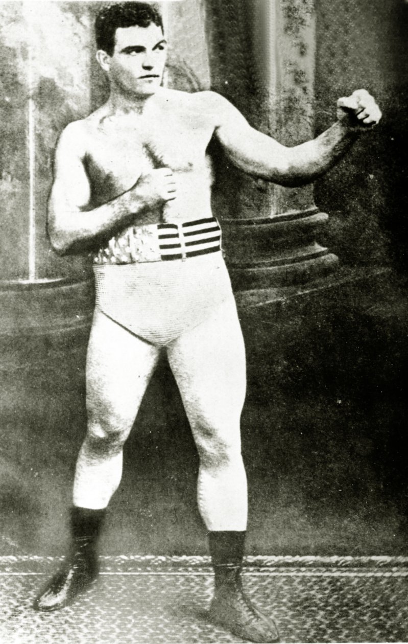 ジェームズJジェフリーズ、1902年（セピア写真） 作： アメリカの写真家