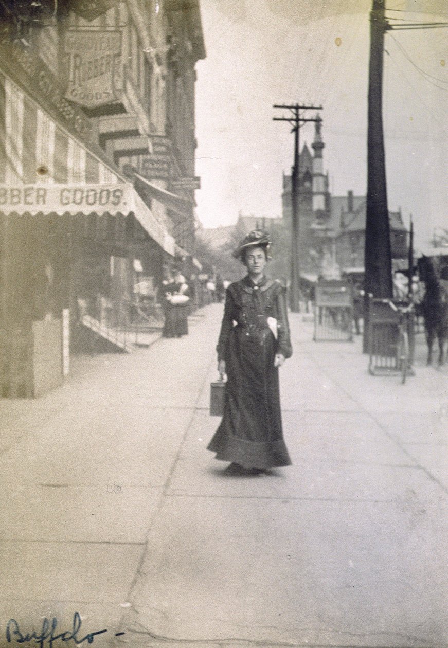 ジェシーターボックスビール、1902年頃 作： アメリカの写真家