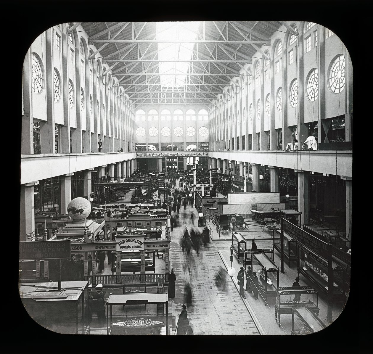 Worlds Columbian Exhibition：New York State Building、Chicago、1893（ランタンスライド） 作： アメリカの写真家