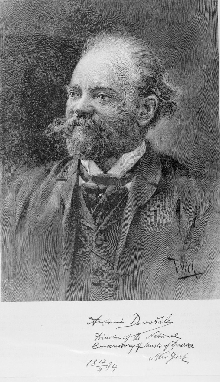 アントン・ドヴォラック、1894 作： アメリカの学校