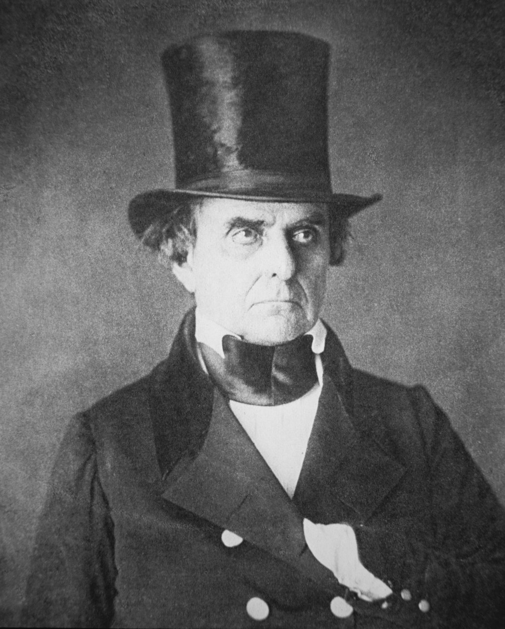 ダニエル・ウェブスター（1782-1852）（モノクロ写真 作： アメリカの写真家