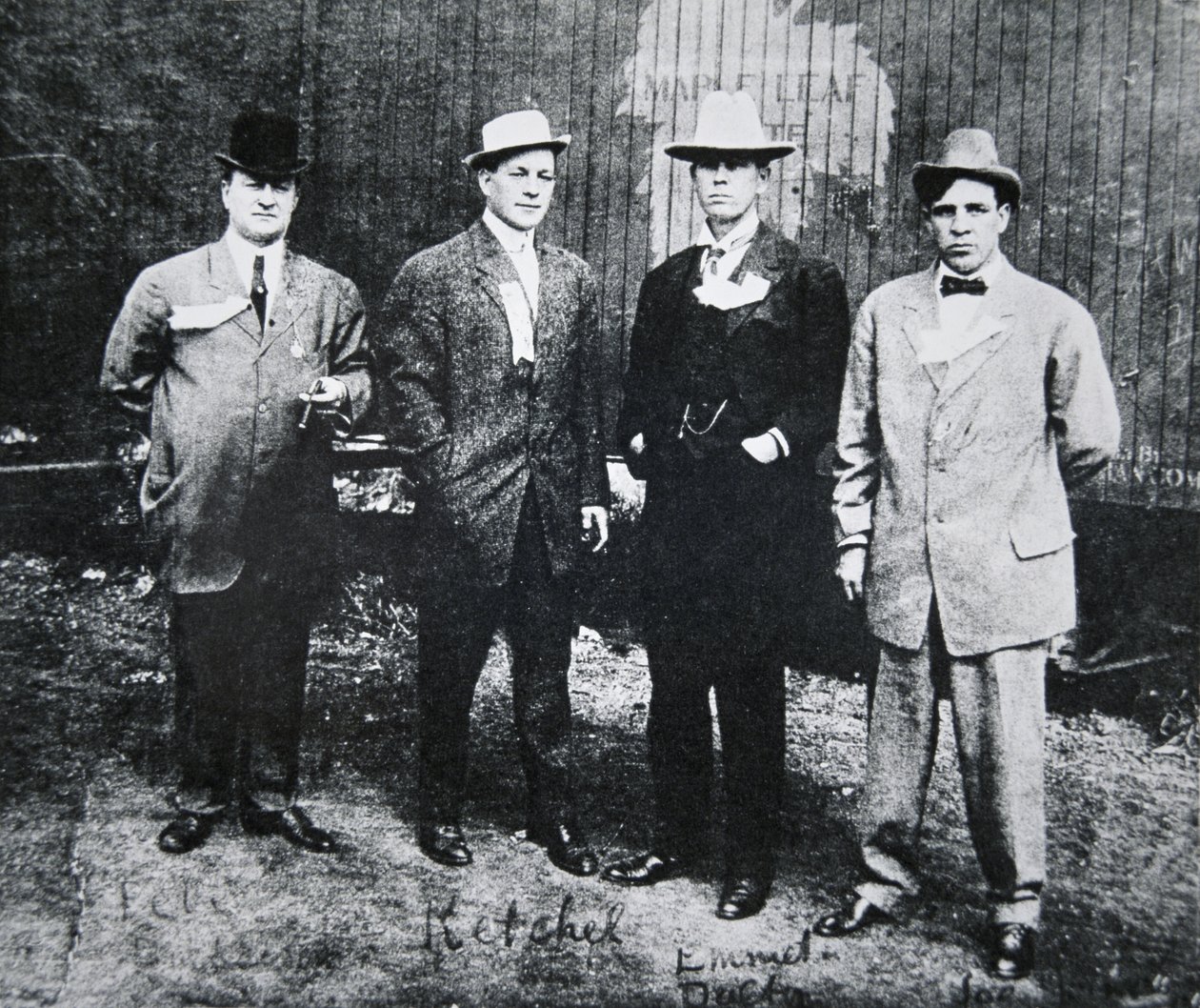 エメット・ダルトン（b.1871）1909年頃（モノクロ写真 作： アメリカの写真家
