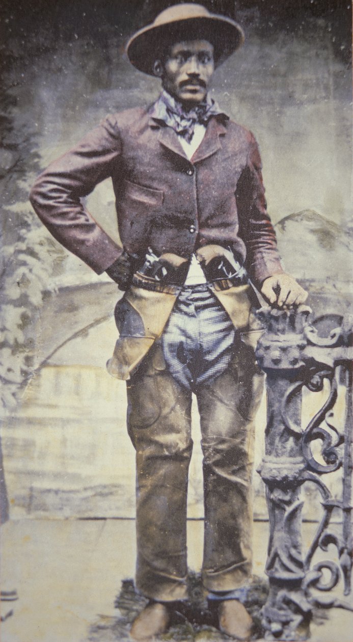 Isom Dart, c.1870（モノクロ写真 作： アメリカの写真家