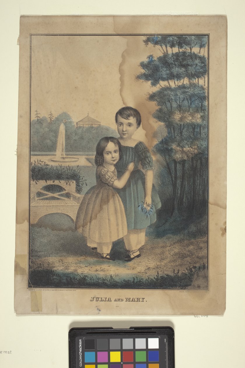 Julia And Mary (hand-coloured lithograph)   1456127   ja       japanese Successfully Translated  Original: Book illustration Translat: Book illustration 1463893 ja japanese Successfully Translated Original: Male Nude, Kneeling, from the Back Translat: Male 作： アメリカの学校