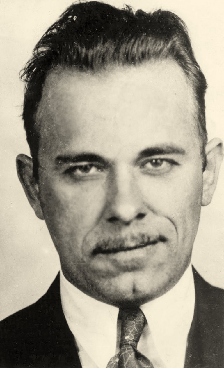 ジョン・ディリンジャーの肖像（1903 – 34） 作： アメリカの学校