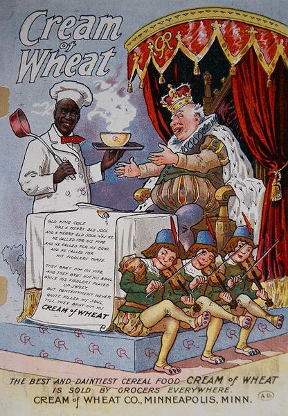 シリアル「Cream of Wheat」の広告ポスター 作： アメリカの学校