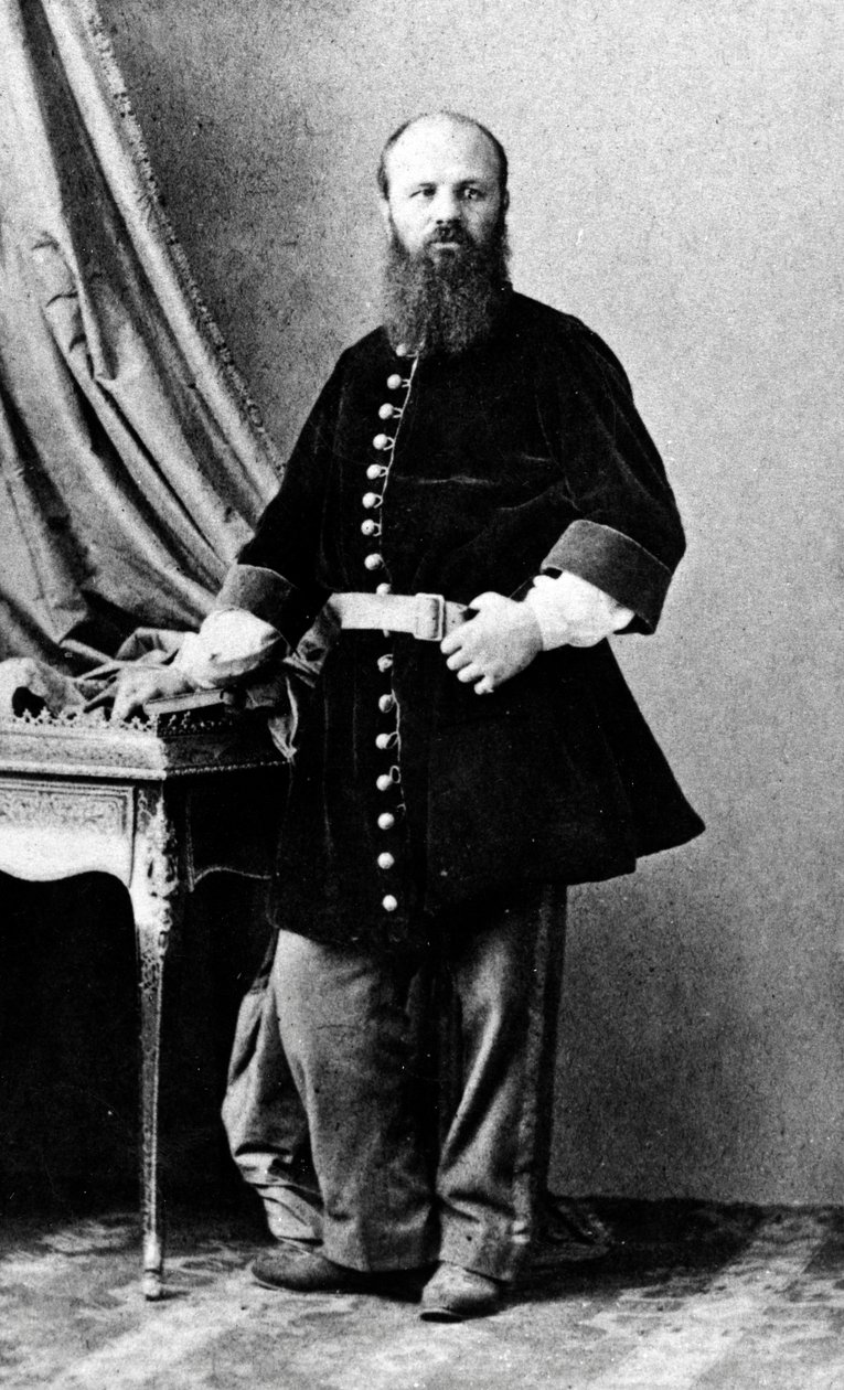 Disdéri自画像、1860年頃 作： アンドレ・アドルフ・ユージン・ディスデリ