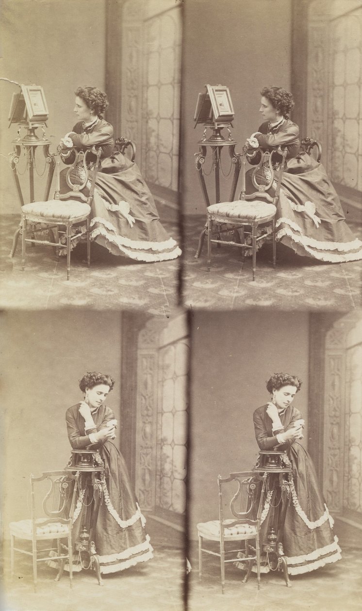 デュレア、1865-75 年 2 月。 作： アンドレ・アドルフ・ユージン・ディスデリ