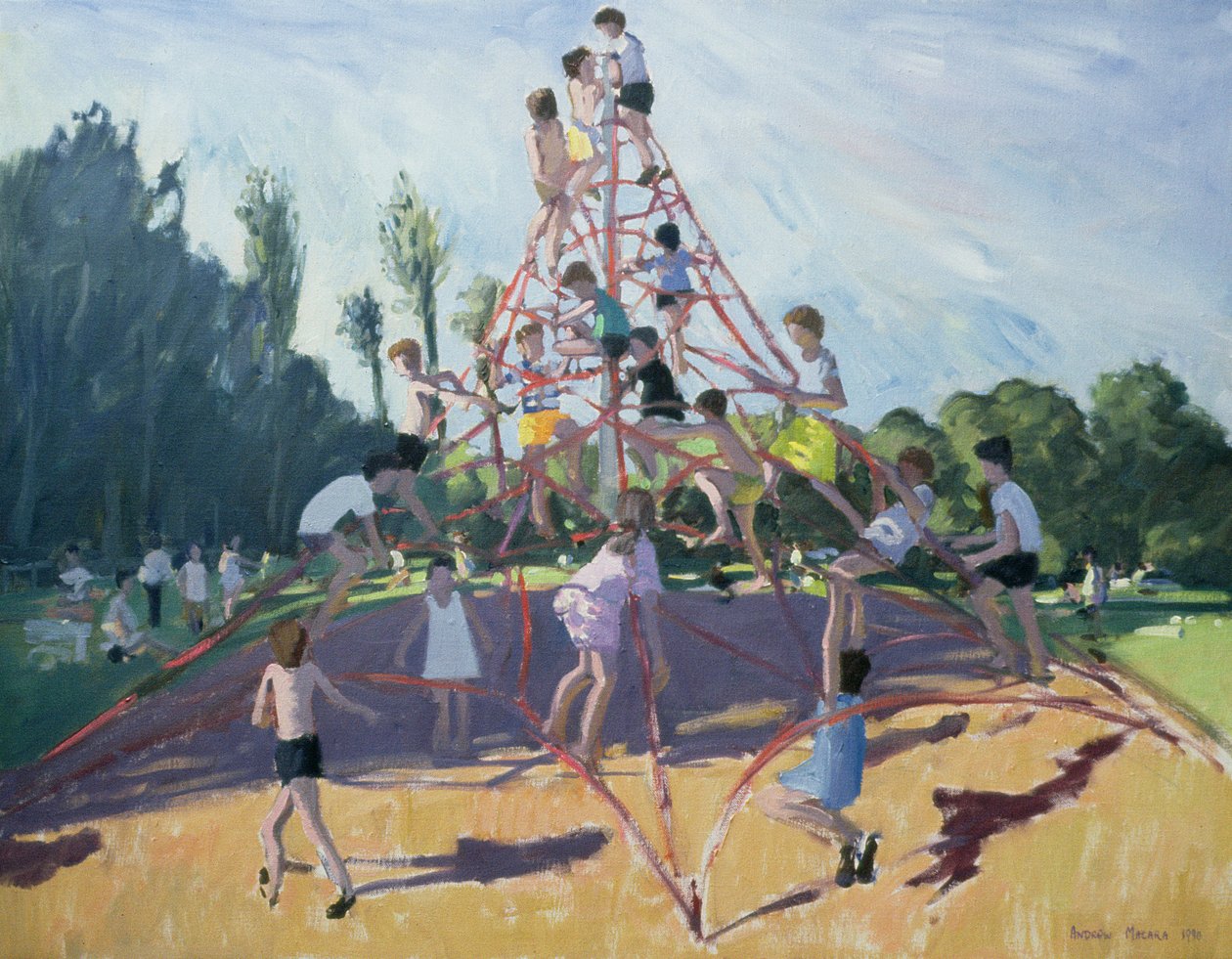 Mundy Playground、Markeaton; Derby、1990 作： アンドリュー・マカラ