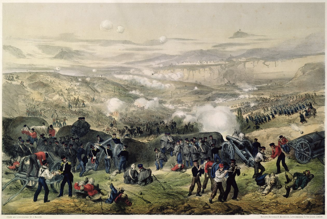 インカーマンの戦い、1854年11月5日、1855年 作： アンドリューマクルア