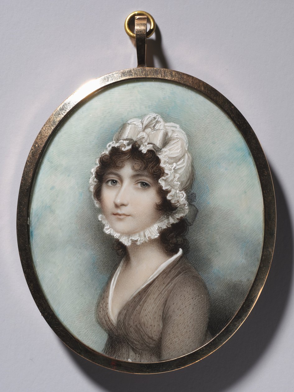女性の肖像画、1790年代後半。 作： アンドリュー・プリマー