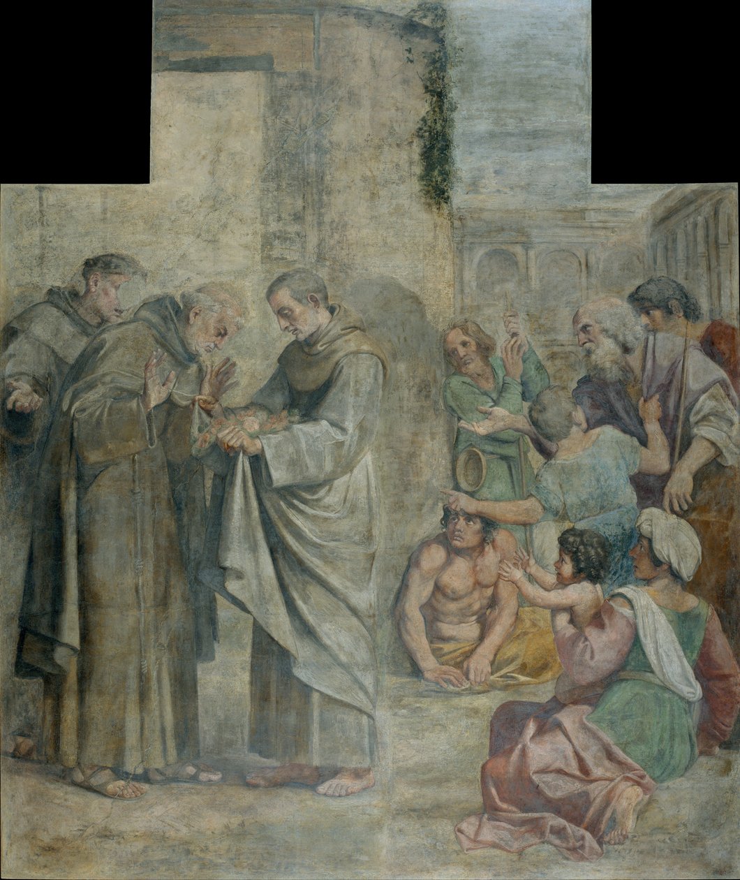 バラの奇跡 作： Annibale Carracci