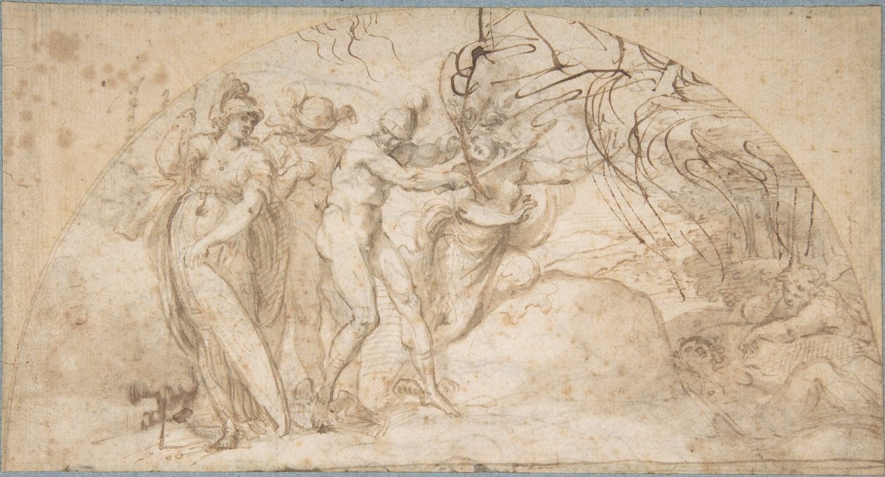 ペルセウス斬首メデューサ 作： Annibale Carracci