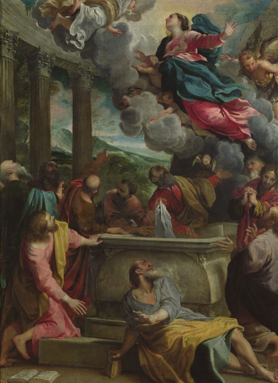 聖母被昇天、1590年頃 作： Annibale Carracci