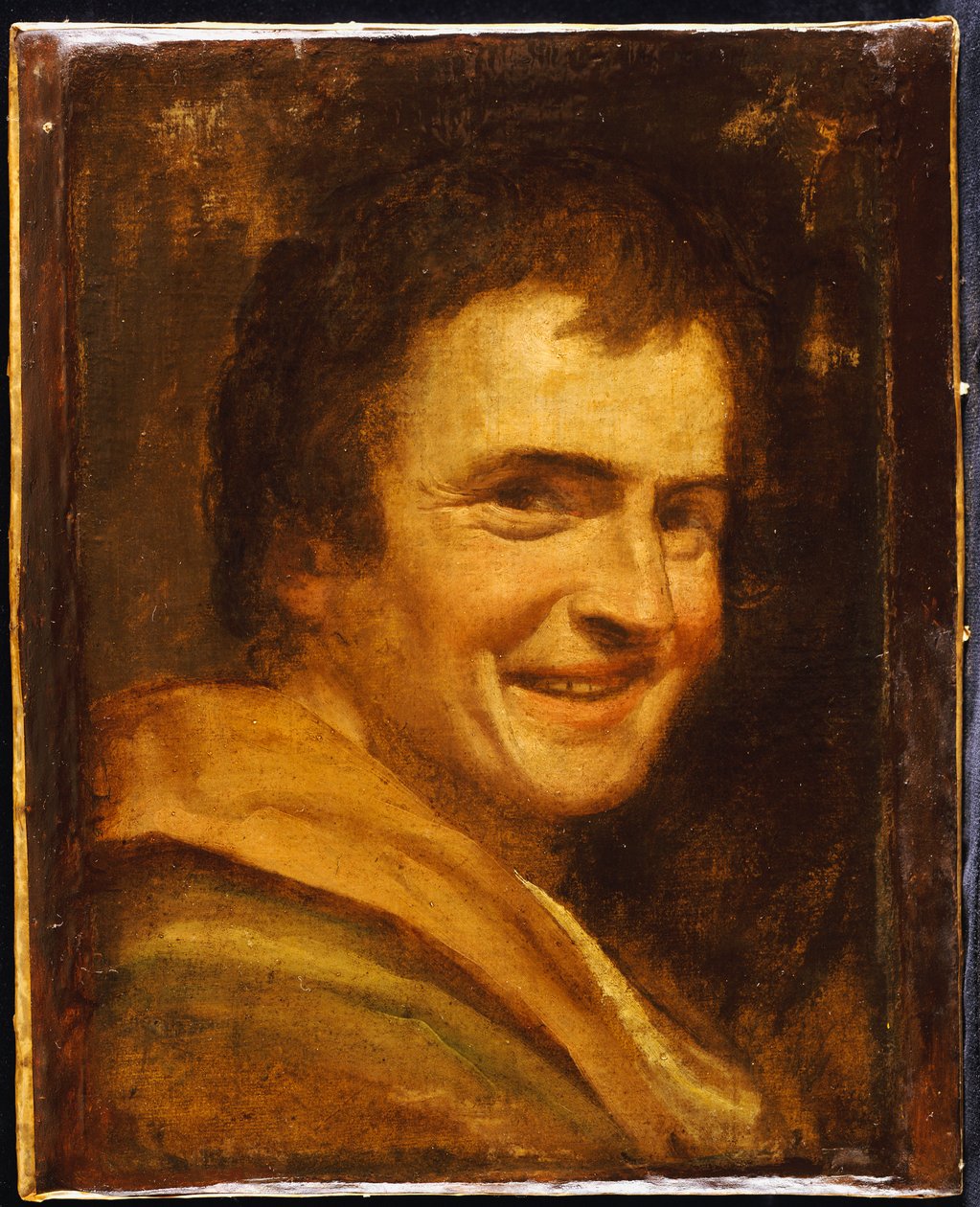笑顔の若者 作： Annibale Carracci