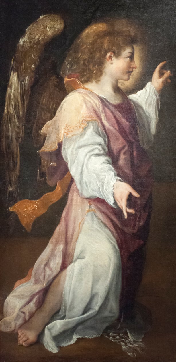 Arcanjo Gabriel 作： Annibale Carracci