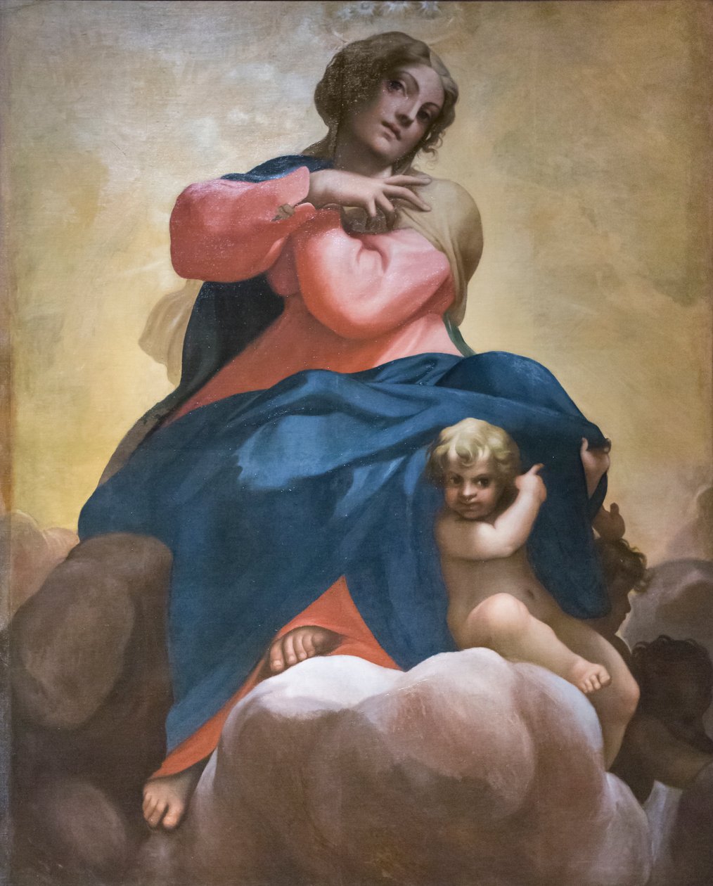 Coroação da Virgem 作： Annibale Carracci