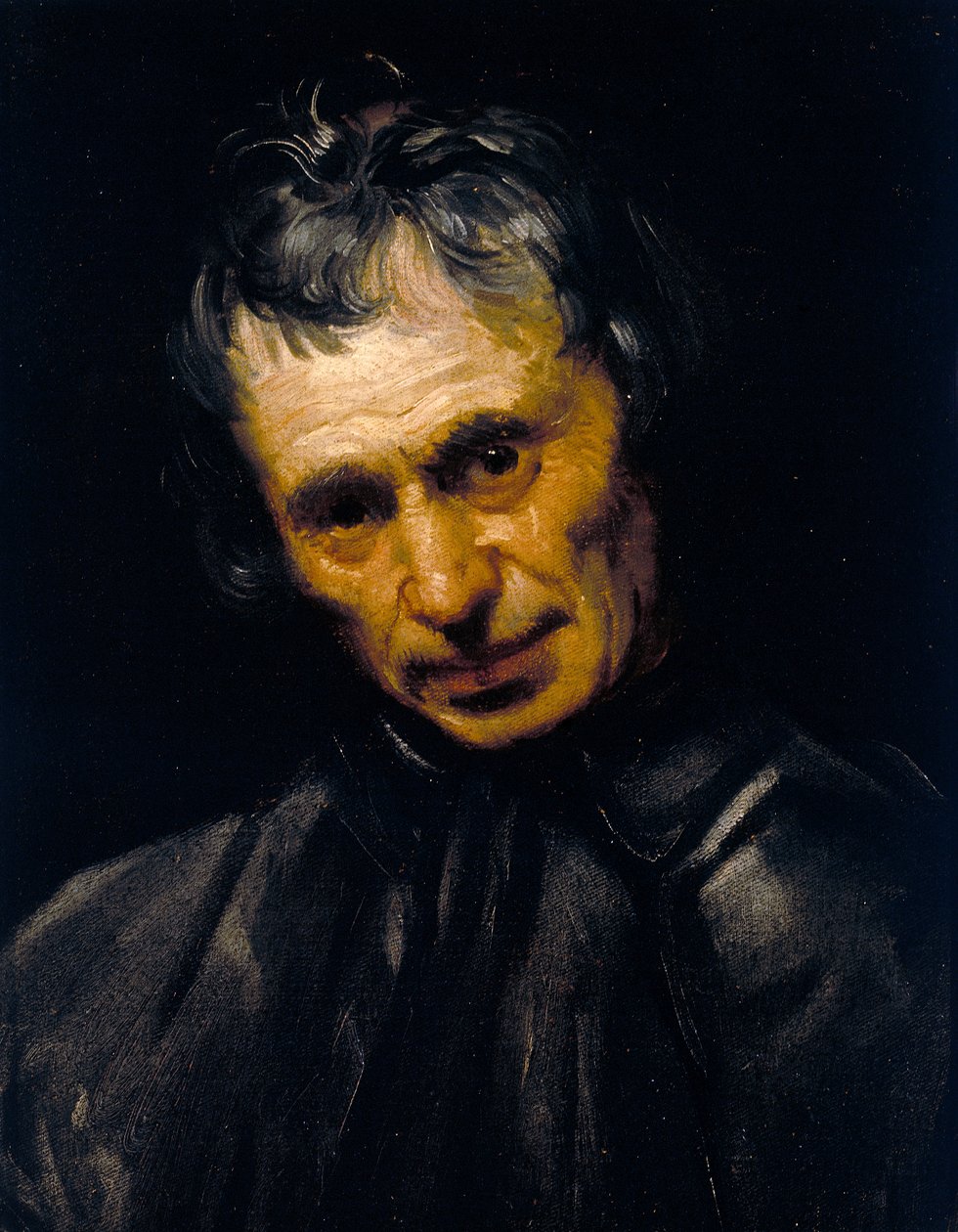 老人の頭 作： Annibale Carracci