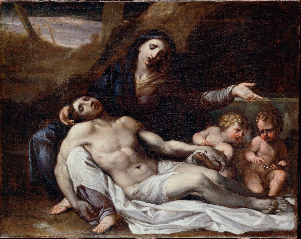哀れみ 作： Annibale Carracci