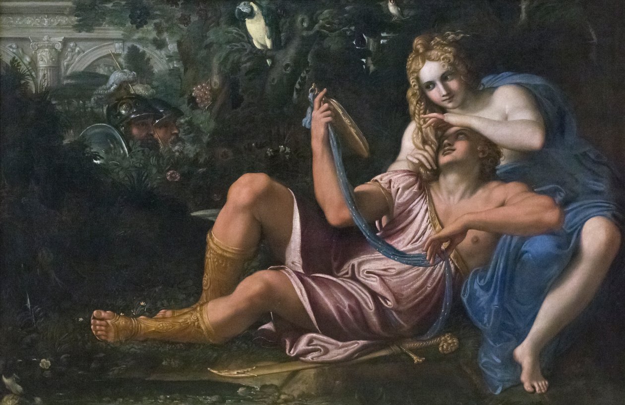 リナルドとアルミーダ 作： Annibale Carracci