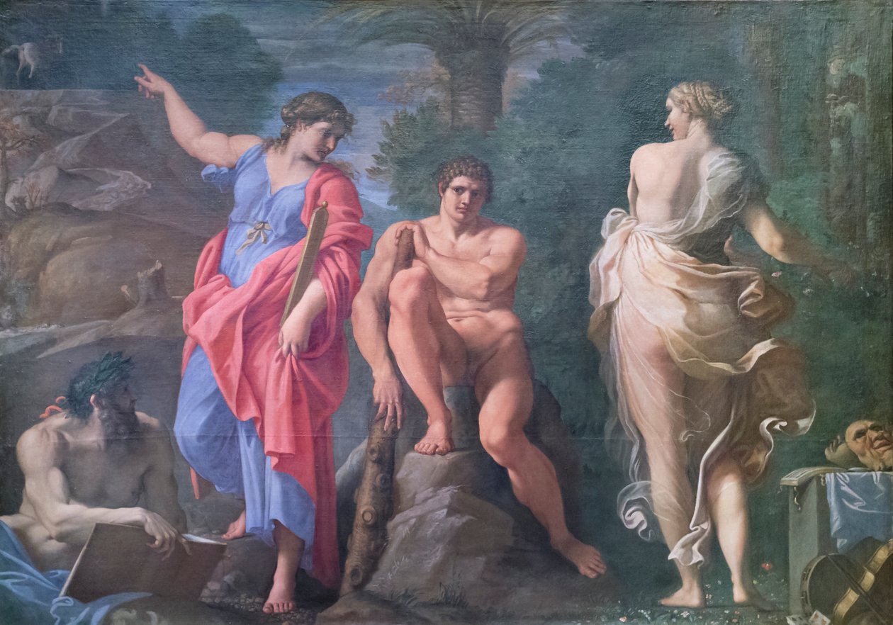 ヘラクレスの選択 作： Annibale Carracci