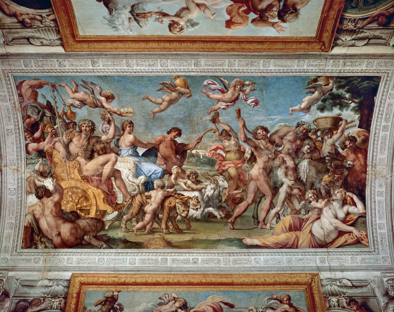 バッカスとアリアドネの凱旋 ... 作： Annibale Carracci