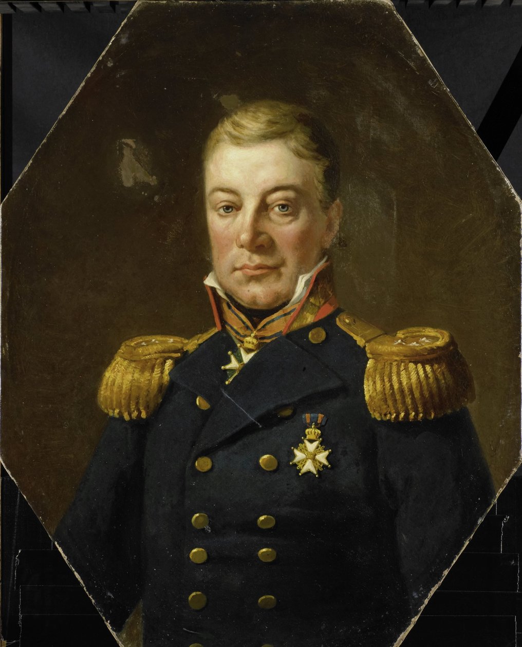 アーノルド エイドリアン バイスケス (1771-1838)。 コミッショナー・ジェネラル (1816-19) 作： 匿名