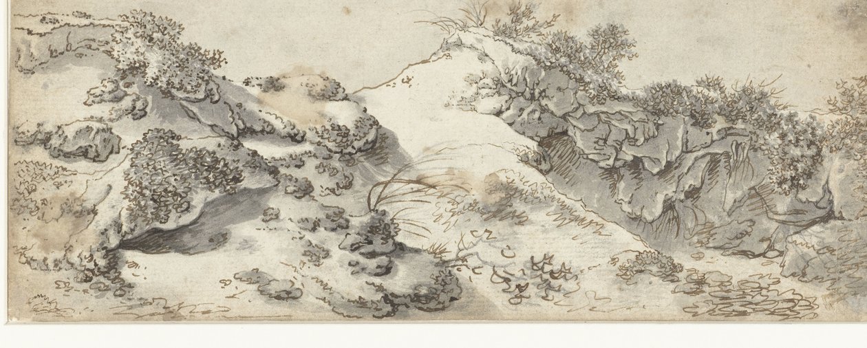 砂丘の風景 作： 匿名