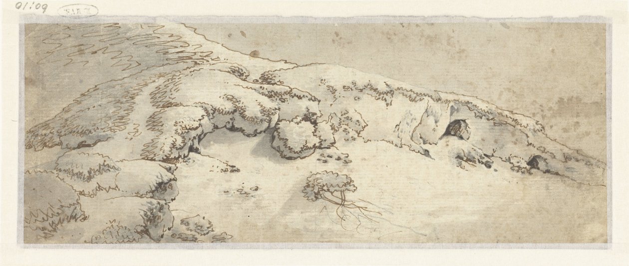 砂丘の風景 作： 匿名